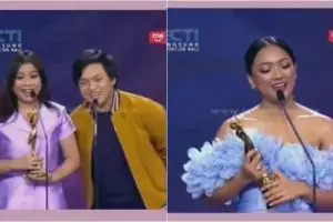 5 Adu gaya Marion Jola & Bianca Jodie di AMI Awards, sama-sama memukau