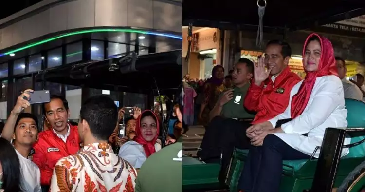 10 Momen Jokowi di Malioboro, naik andong dan mampir ke toko mainan