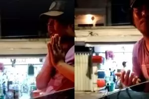 Modus ke polwan minta uang untuk beli susu, pengemis ini bernasib sial