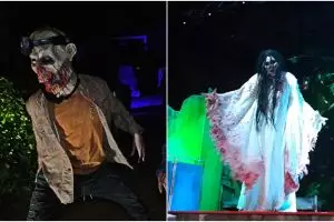 4 Sensasi horor bisa kamu rasakan di sini, ada yang dikejar zombie 