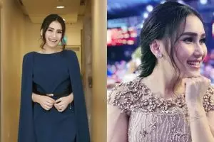 Kenakan baju serba pink, Ayu Ting Ting disebut mirip Lucinta Luna