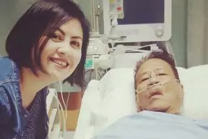 Ayahnya didiagnosis stroke, begini ungkapan kesedihan Cynthia Lamusu