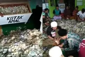 Lama tak dibuka, jumlah nominal isi kotak amal ini bikin kamu melongo