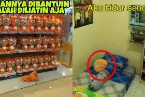 7 Meme ekspresi boneka pas dengan keadaan ini bikin geli gimana gitu
