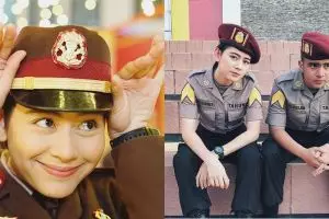 10 Pesona Laura Theux perankan polisi di film, relakan rambut panjang