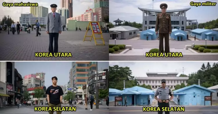 10 Beda gaya aktivitas sehari-hari warga Korea Selatan vs Korea Utara