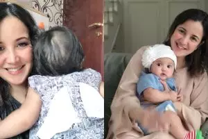 Unggah foto saat jadi mama muda, penampilan Andi Soraya tuai pujian