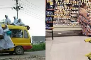 7 Potret 'emak-emak mah bebas' ini bikin nyengir kuda