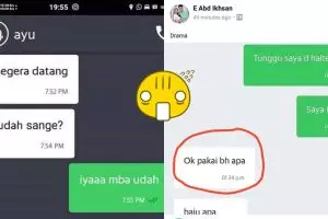 7 Chat pelanggan ojol minta dijemput ini bikin mikir ke mana-mana
