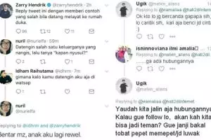 10 Rayuan 'pepet terus' di media sosial ini bikin pipi merona merah