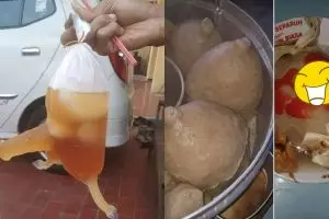 10 Penampakan makanan dan minuman ini absurdnya bikin gagal paham