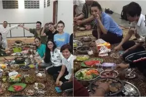Keseruan pedangdut Tanah Air dinner di rumah Soimah, hangat banget