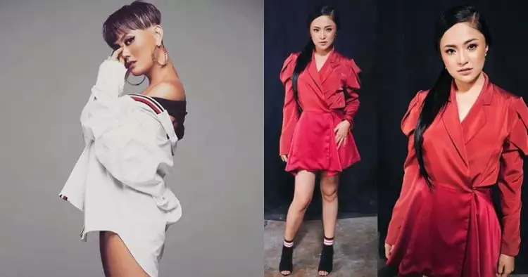 Intip gaya seksi 10 seleb Indonesia ikuti tren fashion 'tanpa celana'
