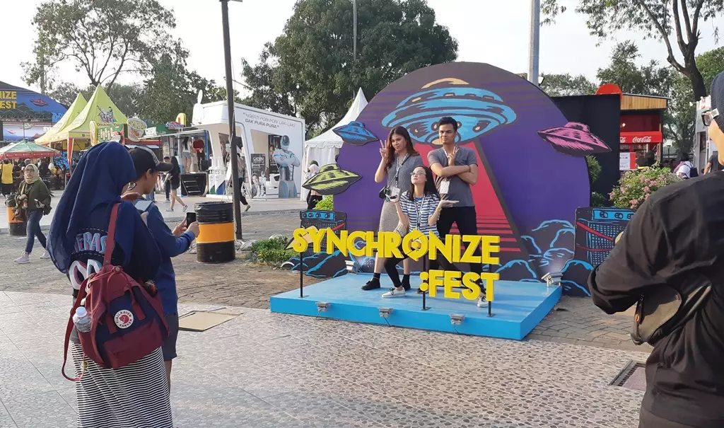 Dihibur So7 hingga Dewa 19, begini serunya Synchronize Festival 2018