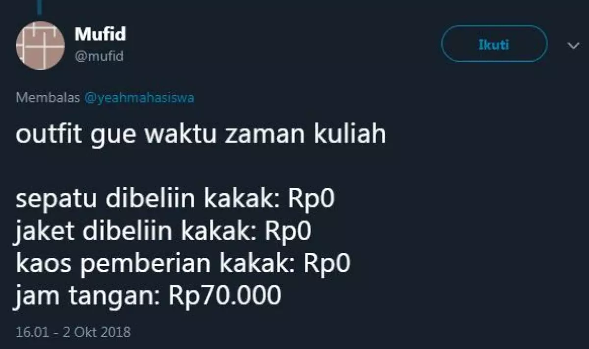 10 Review outfit sehari-hari ala mahasiswa ini konyolnya kebangetan