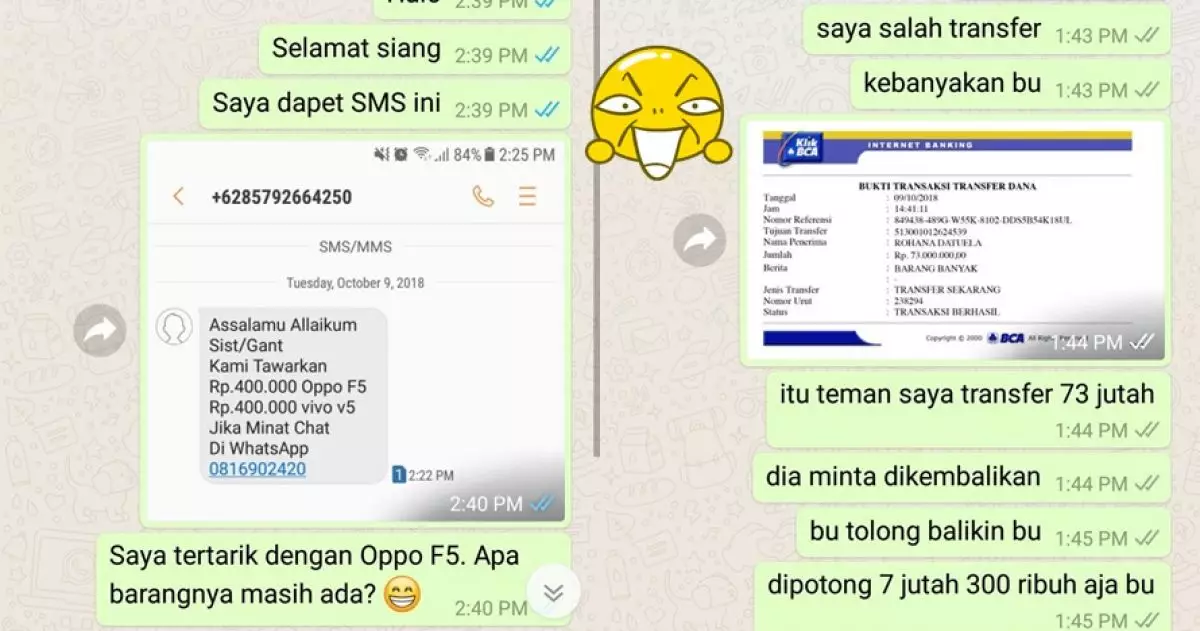 12 Chat usilin penipu online shop ini gereget abis, endingnya kocak