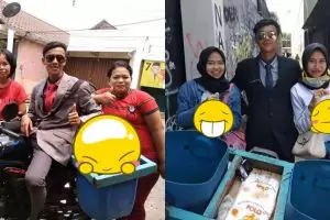 Pakai jas dan tampil super rapi, kamu tak akan sangka profesi pria ini