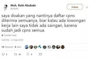 5 Cuitan kocak soal pendaftaran CPNS 2018 ini bikin tepuk jidat