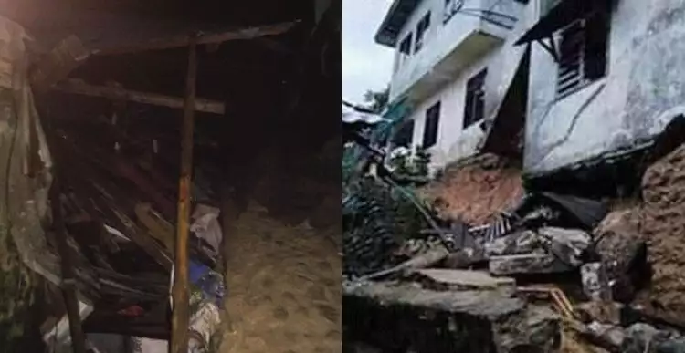 5 Potret bencana tanah longsor di Sibolga, satu keluarga jadi korban