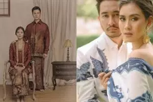 Nggak cuma Evi Masamba, 5 seleb ini pakai batik buat foto prewedding