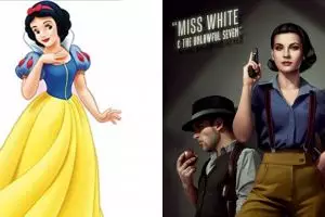 Begini jadinya kalau 9 putri Disney jadi cover novel kriminal