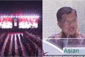 Di closing Asian Para Games, Wapres JK sebut target Indonesia meleset