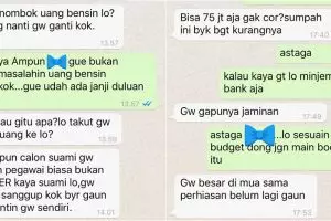 Chat orang berutang 'dikasih hati minta jantung' ini bikin ikut emosi