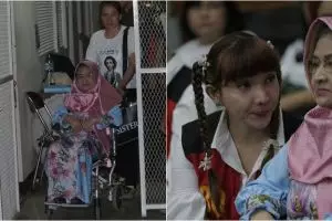 6 Momen Roro Fitria ditemani ibunya saat sidang