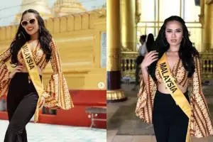 Picu kontroversi, ini 8 gaya Debra Miss Grand Malaysia kenakan batik 