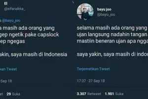 10 Cuitan kocak 'masih di Indonesia' ini bikin ngakak sampai Merauke