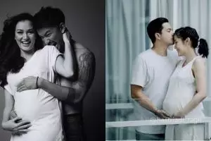 5 Seleb ini bikin konsep maternity simpel, tanpa makeup & pakai kaus