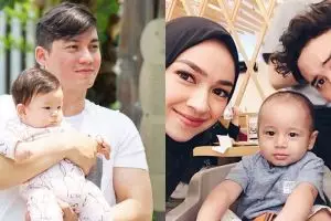 Momen keseharian 6 pemain sinetron Orang Ketiga saat asuh buah hatinya