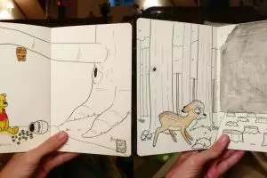 10 Ilustrasi jika tokoh kartun alami global warming, buat senyum kecut