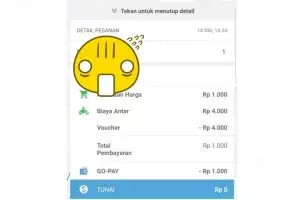 Aji mumpung, orderan mahasiswa ke driver ojol ini bikin tepuk jidat