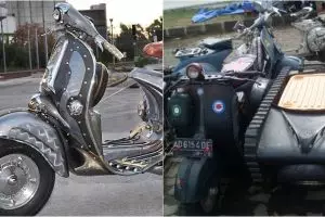 12 Desain vespa ekstrem ala orang Indonesia, sangar abis