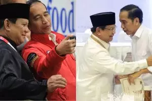 Jadi lawan politik, ini 10 momen akrab Jokowi & Prabowo jelang Pilpres