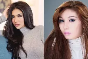 Sahabatan, ini 5 adu gaya pemotretan Siva Aprilia dan Baby Margaretha