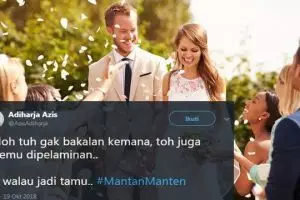 10 Cuitan 'mantan manten' ini bikin ingat kisah cintamu di masa lalu