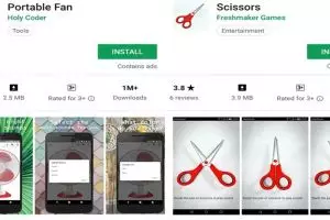 10 Aplikasi HP nyeleneh ini bikin kamu mikir keras apa fungsinya