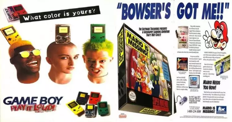 11 Poster iklan video game era 90-an ini bikin kamu kangen masa kecil