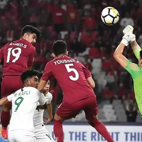 Sempat bangkit dan cetak 4 gol, Indonesia harus takluk dari Qatar