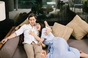 Marcus juara Denmark Open, ini dukungan istri yang hamil 23 minggu