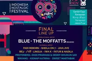The 90’s Festival kembali hadir, ada Sheila on 7 hingga The Moffatts 
