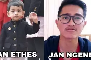 10 Meme Jan Ethes vs Kaesang ini bikin pengen ketawa tapi takut dosa