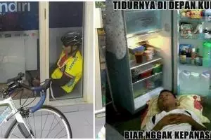 8 Cara nyeleneh orang Indonesia 'ngadem', bikin geleng-geleng kepala