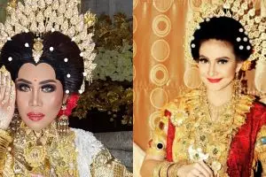 Selain Evi Masamba, 4 seleb ini juga menikah pakai adat Bugis