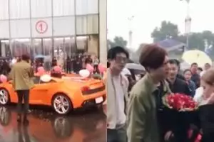 Cowok ini melamar pakai Lamborghini & ditolak, alasannya tak terduga