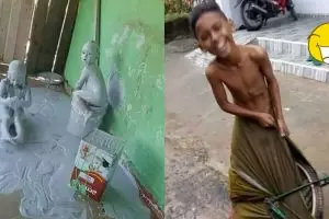 7 Momen apes bocah saat bermain, tetap ceria di segala keadaan