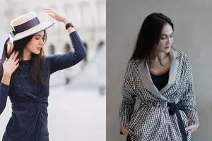 Dibilang mirip, ini 8 potret adu gaya Paula Verhoeven dan Luna Maya