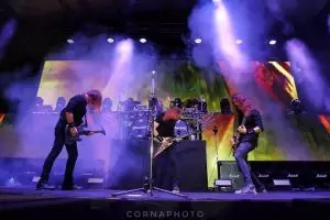 Konser Megadeth di Jogja, ada video Jokowi dan dihadiri Ganjar Pranowo